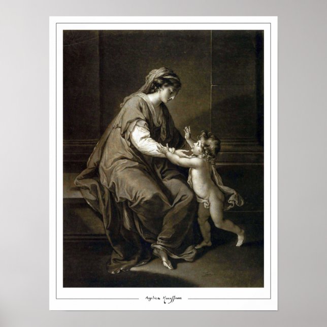 Angelica Kauffman Zedign Art Poster #214 (Vorne)