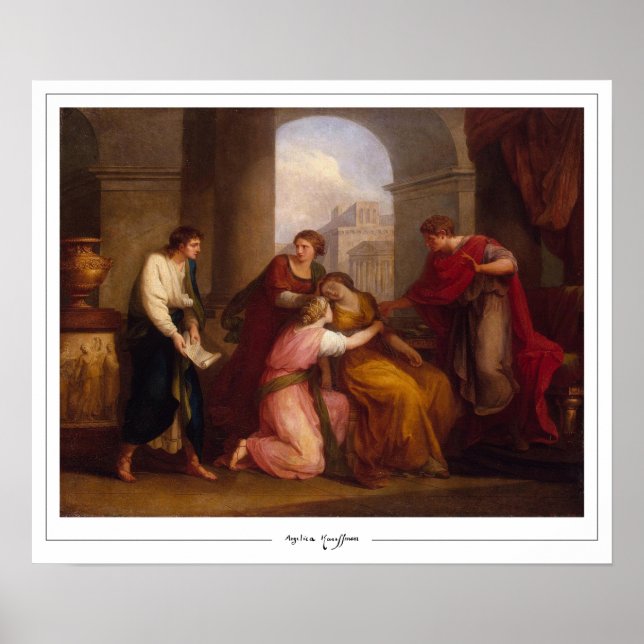 Angelica Kauffman Zedign Art Poster #56 (Vorne)