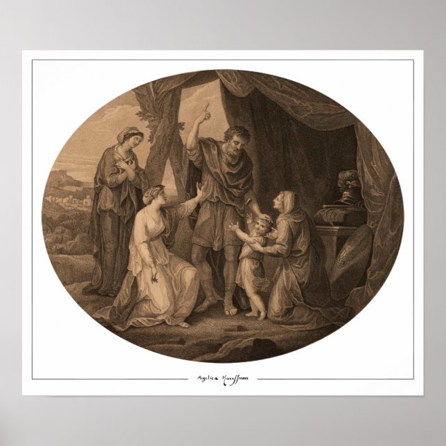 Angelica Kauffman Zedign Art Poster #93 (Vorne)