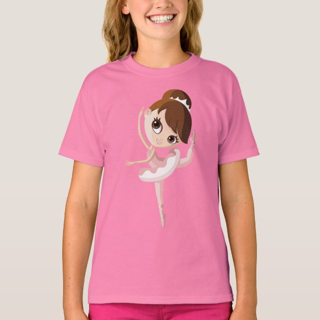 Angelina die Ballerina T-Shirt (Vorderseite)