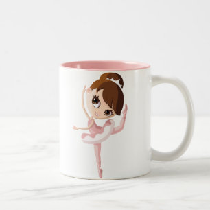 Angelina die Ballerina Zweifarbige Tasse