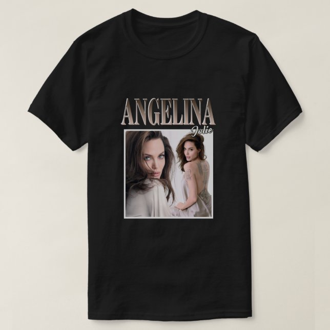 Angelina Jolie Classic T-Shirt (Design vorne)