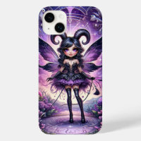 Angelina Lila Gothic Fairy Scorpio Horns Zodiac