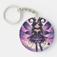 Angelina Lila Gothic Fairy Scorpio Horns Zodiac