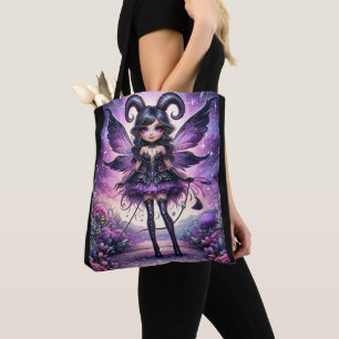 Angelina Purple Gothic Fairy Skorpion Hörner Stern