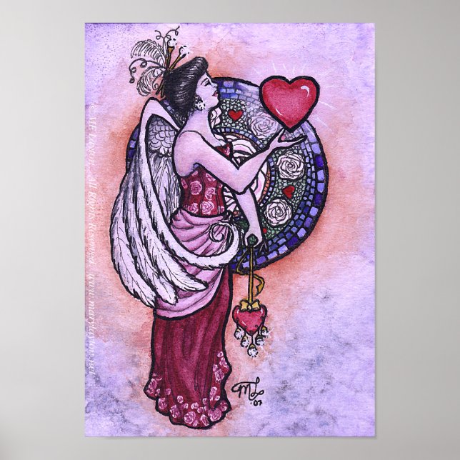 Angelina Valentina Poster (Vorne)