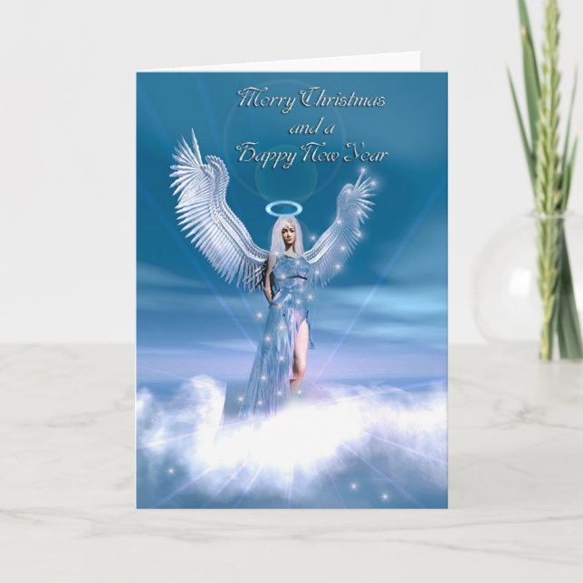 Angelique Feiertagskarte (Vorderseite)