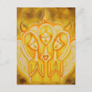 Angelisches Feuer Postkarte