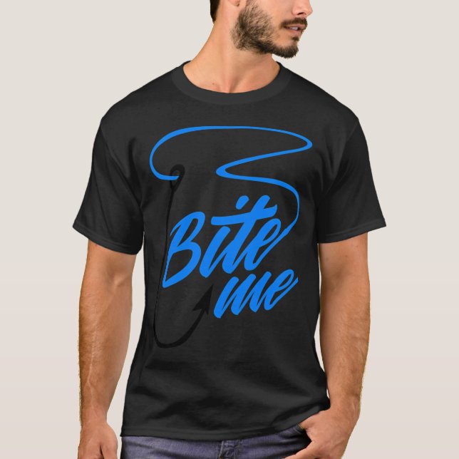 Angelköder T-Shirt (Vorderseite)