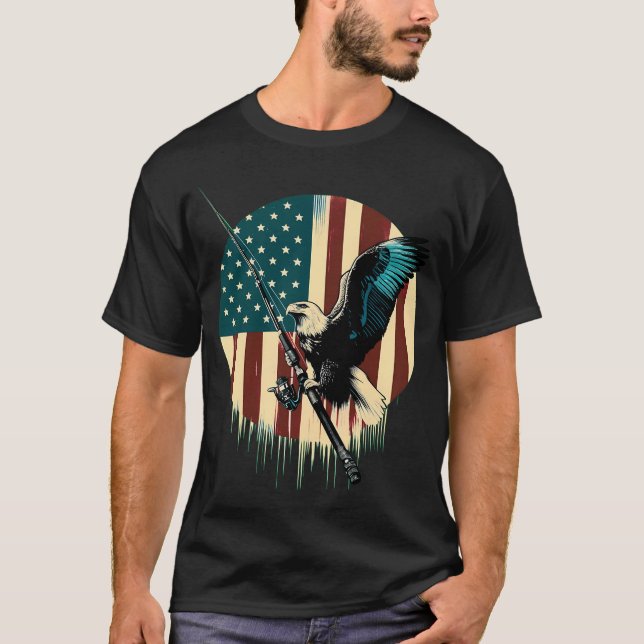 Angelköder-Tattoo T-Shirt (Vorderseite)