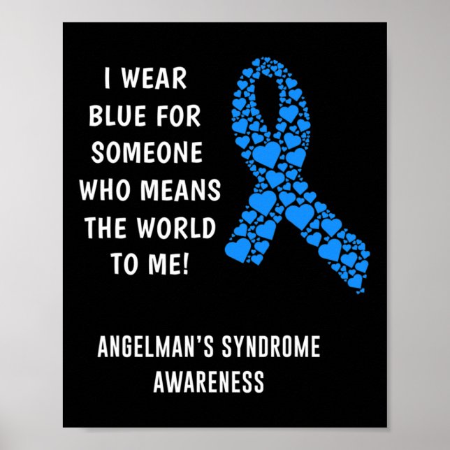 Angelman Syndrome Awareness Poster (Vorne)