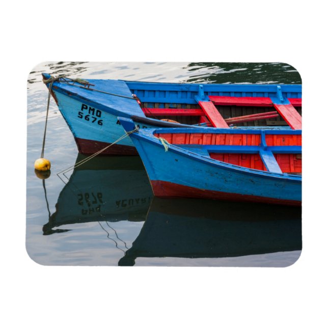 Angelmo Hafen, Fischerboote. Magnet (Horizontal)