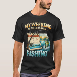 Angeln 67 Six Seven Meme Lustiger Angler Design T-Shirt