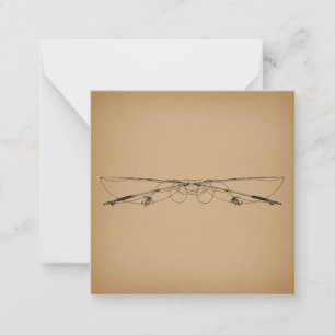 Angeln Antique Art Angeln Polen Vintag Mitteilungskarte