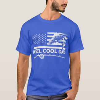Angeln Cooler Vater Fischerei 1584  T-Shirt