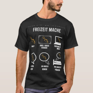 Angeln Dinge, die ich in meiner Freizeit tue, mach T-Shirt