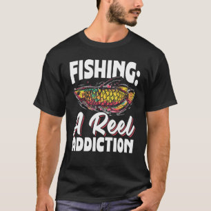 Angeln eine echte Sucht  Design für Angler 1 T-Shirt