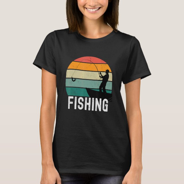 Angeln Fischer 2 T-Shirt (Vorderseite)