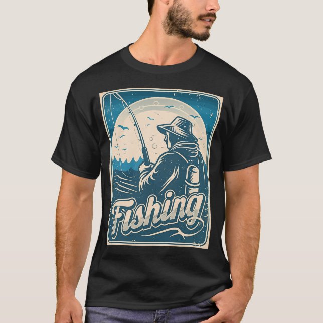 Angeln - Fischer T-Shirt (Vorderseite)