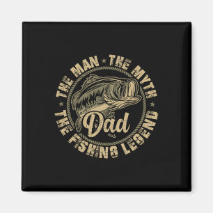 Angeln für den Vater Vatertag Angelgeschenk für Fi Magnet