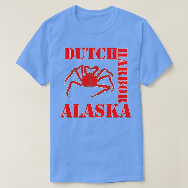 Angeln für die tödlichsten King Crabs Geschenk Fan T-Shirt (Design vorne)
