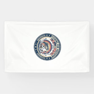 Angeln für Freiheit Patriotisches Patriotisches Ho Banner