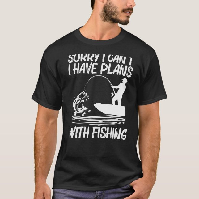 Angeln für Männer Frauen Angler Köder Bootsfahrt T-Shirt (Vorderseite)