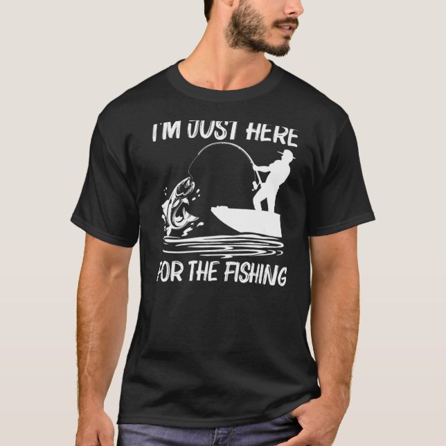 Angeln für Männer Frauen Fischer Köder Boot Ausflu T-Shirt (Vorderseite)