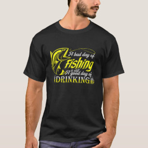 Angeln für Männer - Schlechter Tag zum Angeln - Gu T-Shirt