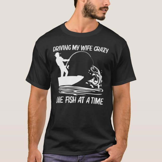 Angeln für Männer Vater Fischer Köder Bootsfahrt T-Shirt (Vorderseite)