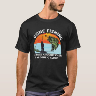 ANGELN GEGANGEN KOMME WIEDER UM WANN ICH FERTIG BI T-Shirt
