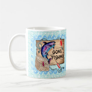 Angeln gegangen Tasse 