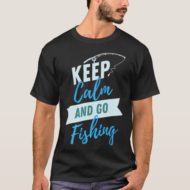 Angeln gehen T-Shirt (Vorderseite)
