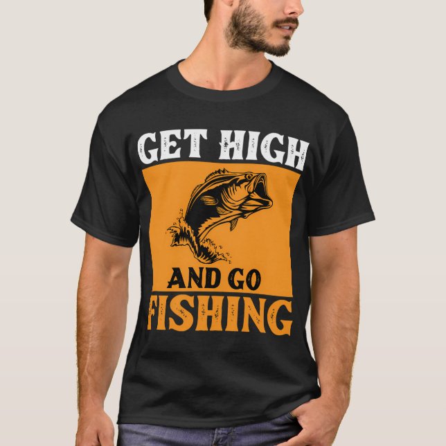 Angeln Geschenkideen T-Shirt (Vorderseite)