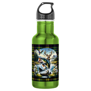 Angeln, Hirschjagd, Entenjagd Edelstahlflasche
