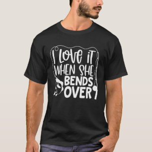 Angeln ich es Liebe, wenn sie überfliegt T-Shirt