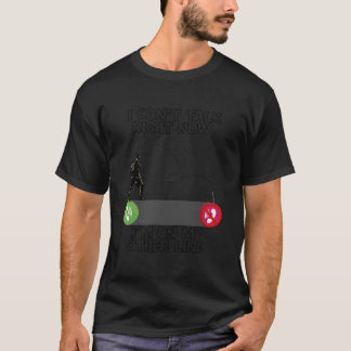 Angeln Ich Kann Jetzt Nicht Reden Ich Bin Auf Mein T-Shirt