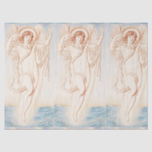 ANGELN IM BLAUEN-ZOLLZEICHEN SEIDENPAPIER