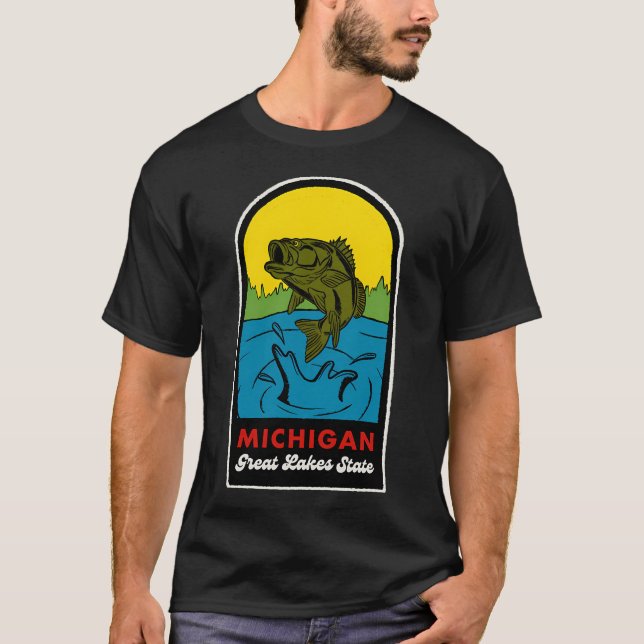 Angeln im Freien T-Shirt (Vorderseite)