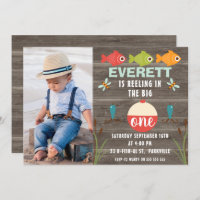 Angeln im großen Einladung von einem Geburtstag