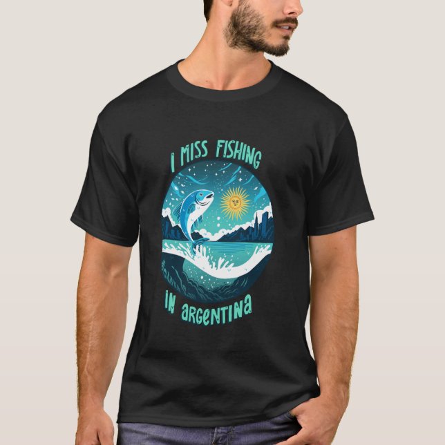 Angeln in Argentinien T-Shirt (Vorderseite)