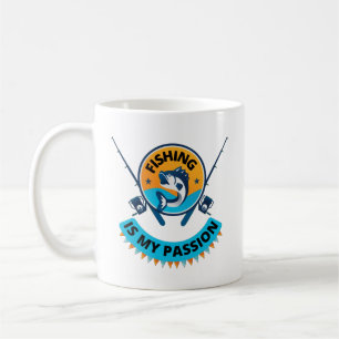 Angeln ist meine Leidenschaft, lasse fischen T - S Kaffeetasse