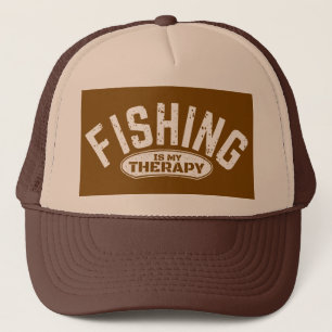Angeln ist meine Therapie Angler lustige Geschenki Truckerkappe