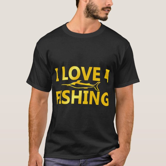 Angeln lieben T-Shirt (Vorderseite)