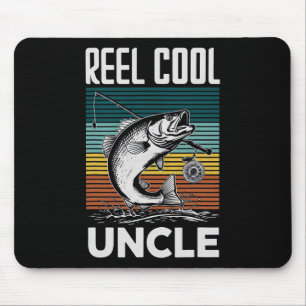 Angeln Lustig Männer Rolle Cooler Onkel Für Männer Mousepad