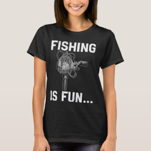 Angeln macht Spaß Bird's Nest Fish T-Shirt