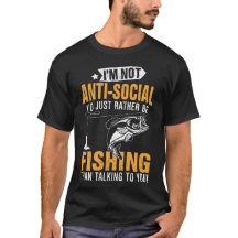 Angeln motiviertes T-Shirt