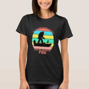 Angeln Nicht Alle Wandern Verloren Warm Damen Ange T-Shirt