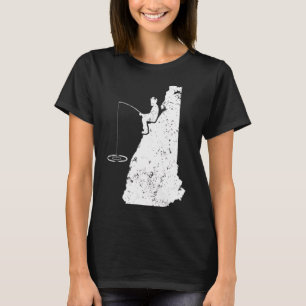 Angeln Opa NH Eisangeln Oma Mama Papa T-Shirt