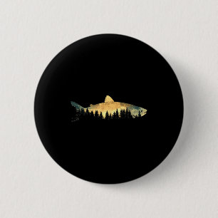 Angeln Outdoor Wald Natur Männer Frauen Wildtiere Button
